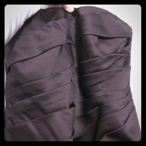 Bridesmaid Dress David’s Bridal Brown Short